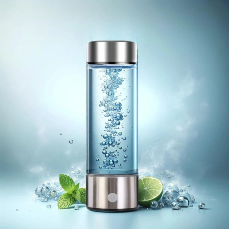 Hydrogen Wasser Trinkflasche H2 Generator  - Bereichere dein Wasser mit Wasserstoff