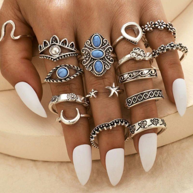 Ringe, Fingerringe Sets und Knuckle Schmuck Ring Shop – Boho | JS